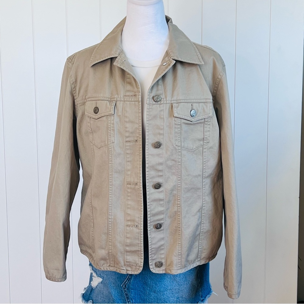 Nordstrom Tan Denim Jacket